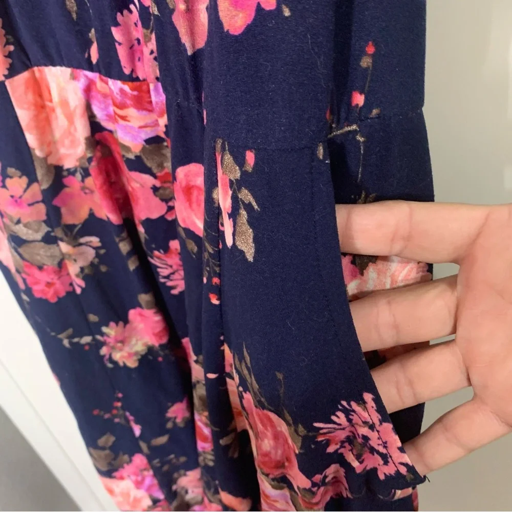 Girl’s Justice Floral Ruffled Sun Dress